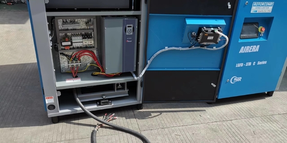 L'olio rotatorio del compressore a vite di PM VSD ha iniettato 160KW