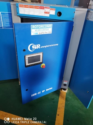 turbocompressore iniettato olio del compressore a vite 60hp/di 45kw VSD