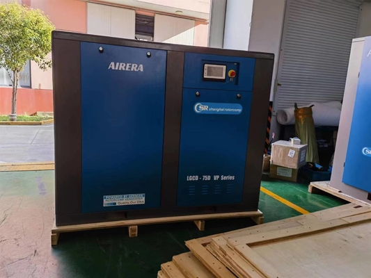 Compressore a vite VSD a uno stadio con olio sintetico