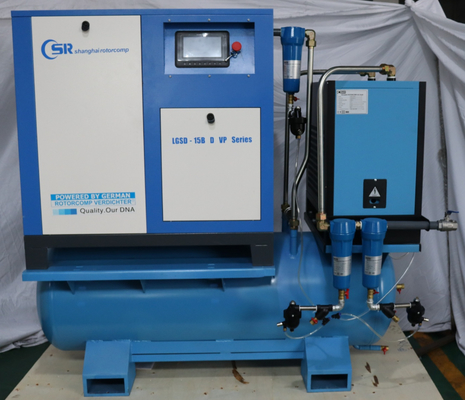 Compressore rotativo VSD ad olio sintetico con umidità ≤ 90% RH
