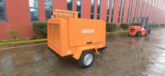 Compressore a vite portatile diesel da 185 cm3 @ 100 psi
