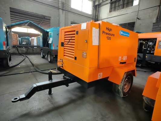 10-12 M3/min Compressore a vite diesel per applicazioni industriali e commerciali