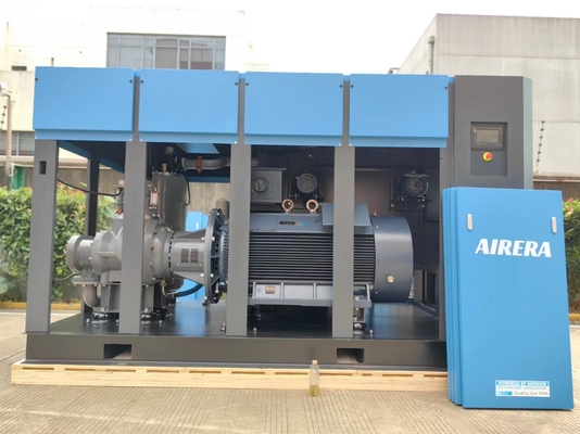 Compressore d'aria a vite elettrico 0,5-85 M3/min Capacità Delta Start PLC Controllo 68-84dB Livello di rumore