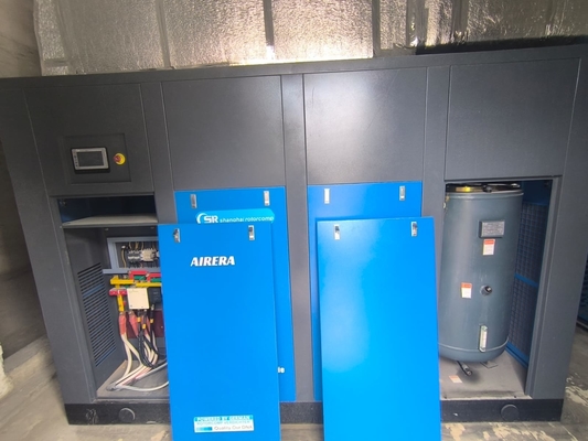 Efficienza del compressore a vite VSD industriale di ingegneria tedesca