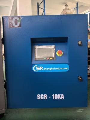Shanghai Rotorcomp Durable SCR-10XA Compressore d'aria a vite per applicazioni pesanti a lungo termine e a bassa manutenzione