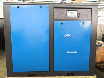 L'olio blu ha iniettato il compressore a vite rotatorio, il compressore d'aria orizzontale 15-60hz