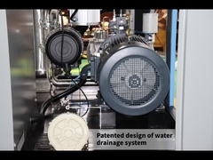 Compressore d'aria rotatorio senza olio della vite per metallurgia che estrae 10hp - 100hp