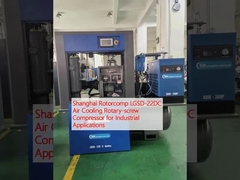 Shanghai Rotorcomp LGSD-22DC Compressore a vite rotative ad aria raffreddata per applicazioni industriali